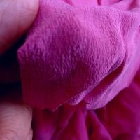 Crêpe de soie fuchsia 02