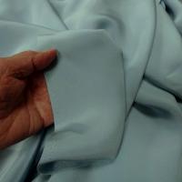 Crepe de soie bleu layette 2 