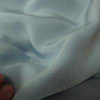 Crepe de soie bleu layette 3 