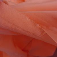 Crêpe de soie capucine orange 02