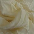 Crêpe de soie crème 01