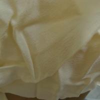 Crêpe de soie crème 02