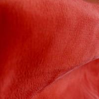 Crêpe de soie rouge tomate 02