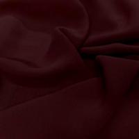 Crepe de soie tres fin bordeaux 1