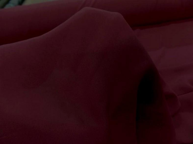 Crepe de soie tres fin bordeaux 4