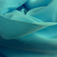 Crêpe de soie turquoise 02