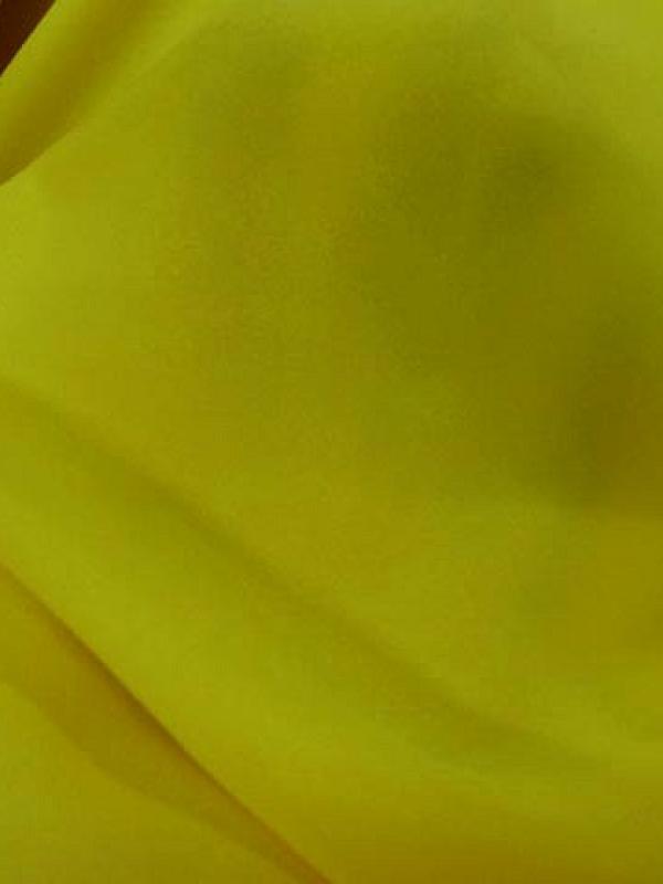 Crepe jaune citron 