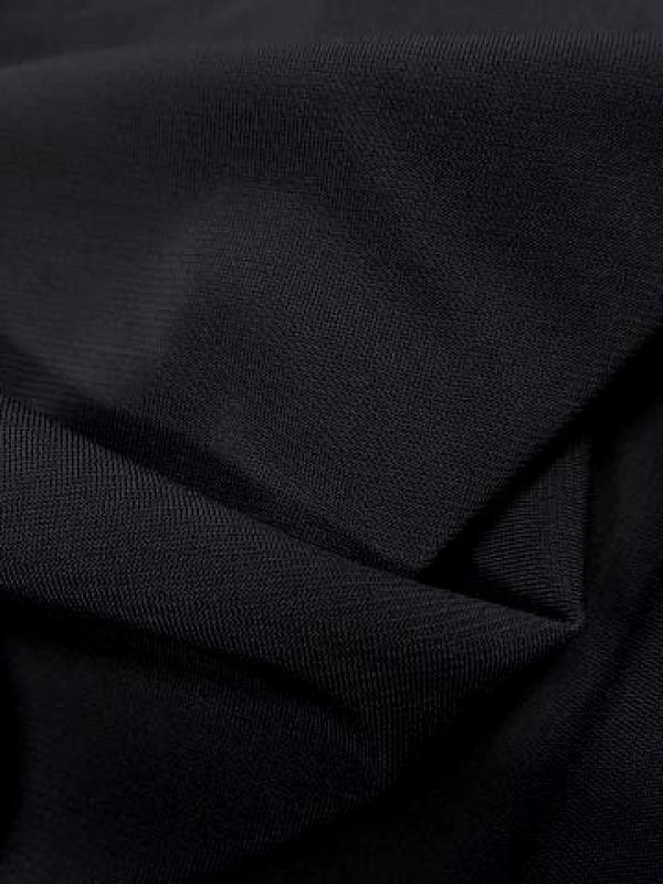 Crepe lycra gris anthracite 0