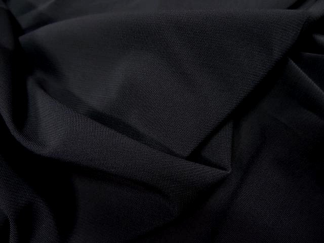 Crepe lycra gris anthracite 0