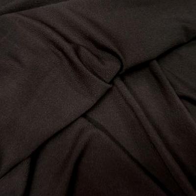 Crepe lycra marron cacao 1 