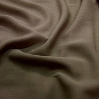 Crepe polyester chataigne 2