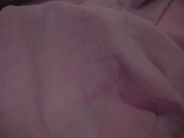 Crepe polyester viscose vieux rose 1