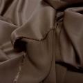 Crepe satin marron terracotta 1