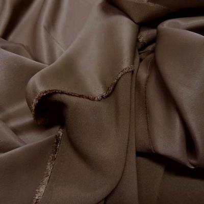 Crepe satin marron terracotta 1 