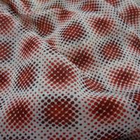 Crepe viscose blanc imprime style vasarely1