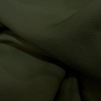Crepe viscose vert kaki 2 