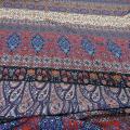 Crepon viscose frises fleuries rouge bleu indigo 1 