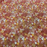 Cretonne coton imprime petites fleurs