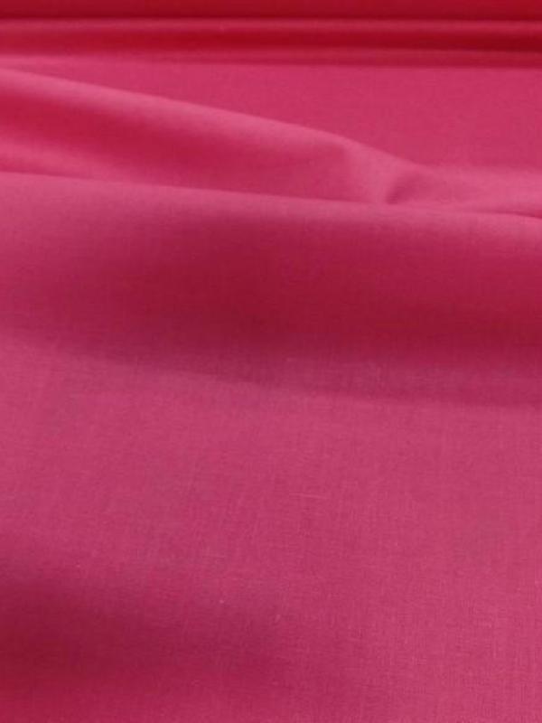 Cretonne de coton rose bonbon 2