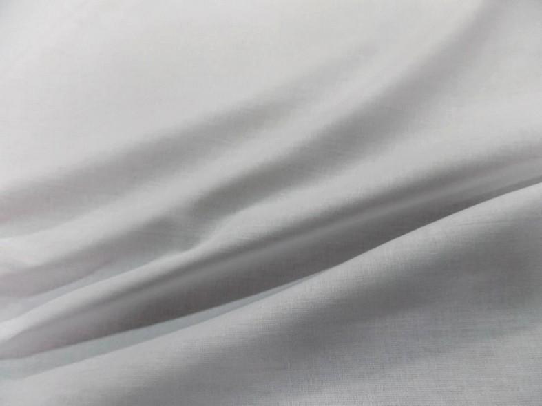 Cretonne de coton uni blanc 1 1