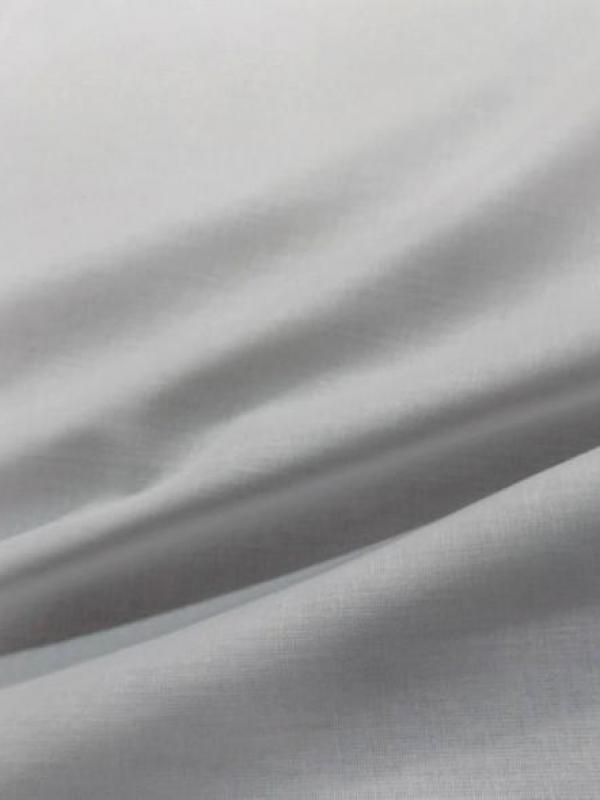 Cretonne de coton uni blanc 1