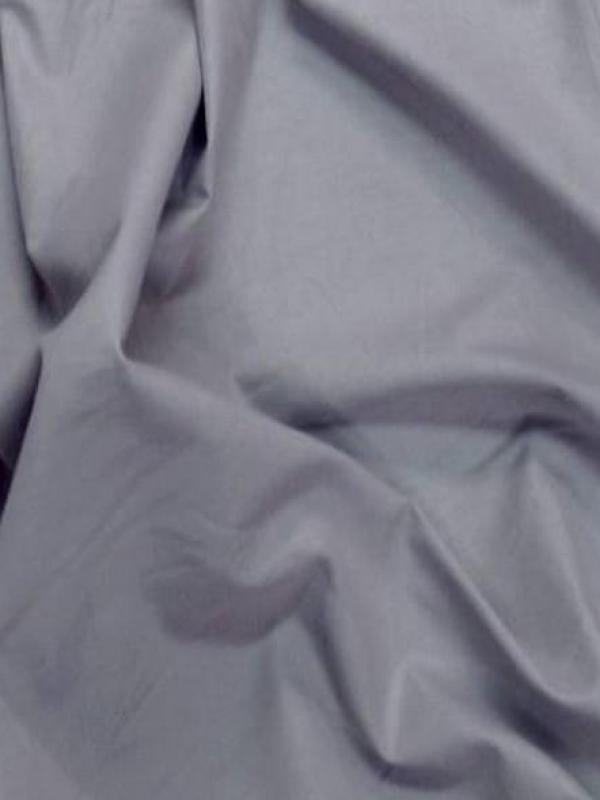 Cretonne de coton uni gris clair 1 