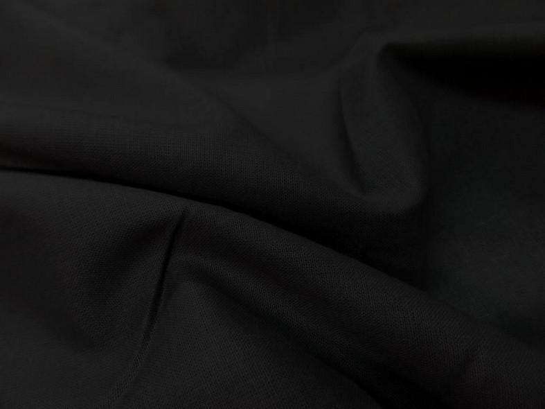 Cretonne de coton uni gris fonce 2