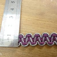 Croquet amethyste bord gris argent 2 