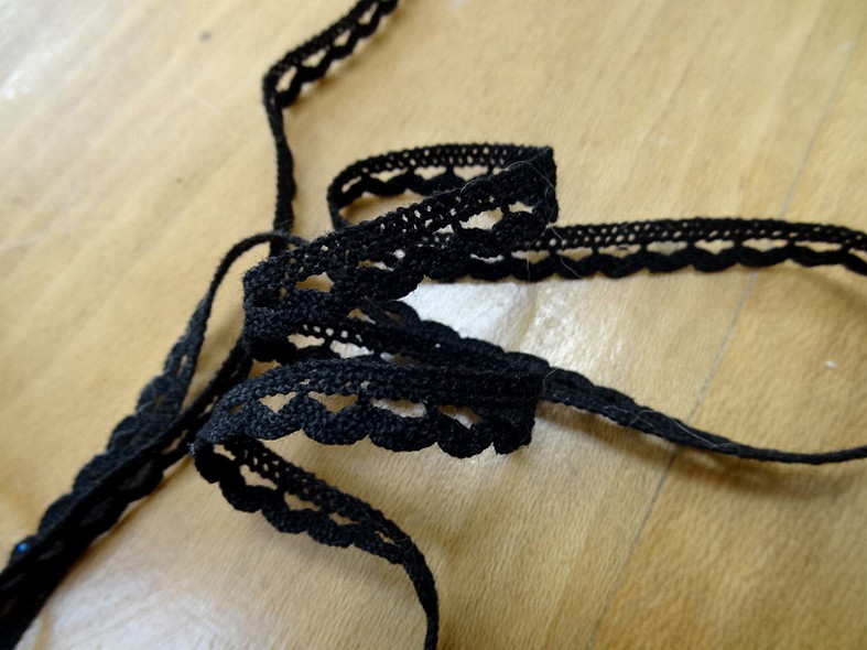 Croquet dentelle noir 2