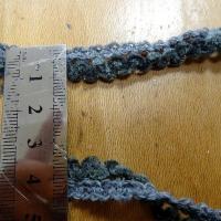Croquet elastique gris moyen velours 2 