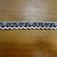 Croquet fantaisie noir et blanc 3