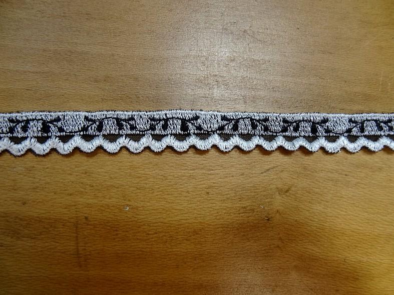 Croquet fantaisie noir et blanc 3