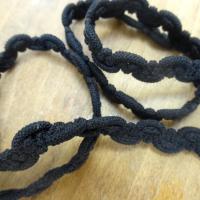 Croquet noir en polyester 1