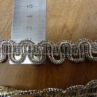 Croquet serpentin lurex bicolore 2 