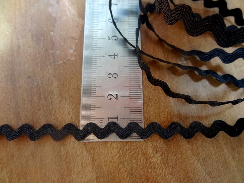 Croquet serpentine noir 9 mm 2