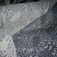 Damasse de marguerites 3 fils effet doupions 1 