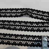 Dentelle fine noire bordure ou entre deux1
