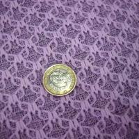 Dentelle lycra faconnee glycine 2