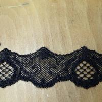 Dentelle noire festonnee 1