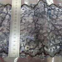 Dentelle resille brodee gris marbre 3 