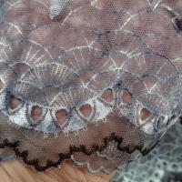 Dentelle resille brodee gris marbre 4 