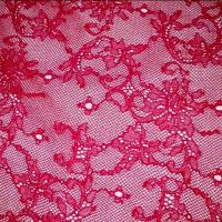 Dentelle resille fine rose rubis 2