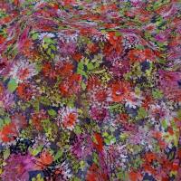 Dentelle seche motif bouquet 2 