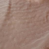 Double voiles d organza et viscose moire corail et blanc casse 7 