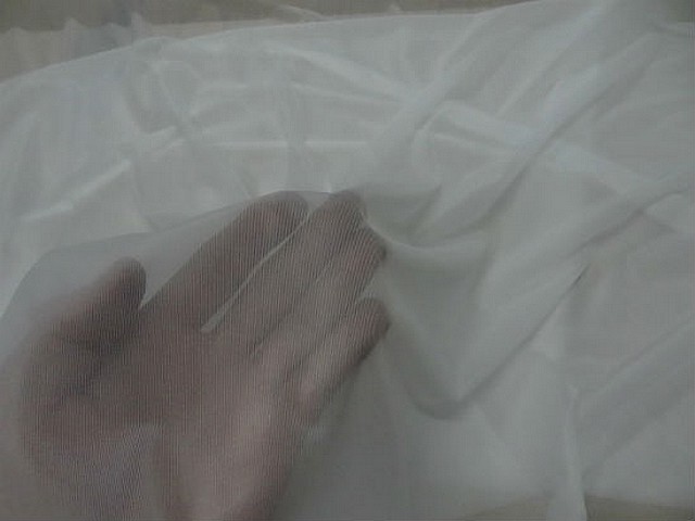 Doublure jersey polyester blanche 1