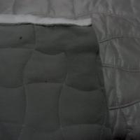 Doublure matelassée grise satin et polaire 0