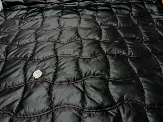 Doublure matelasse noire double polaire2