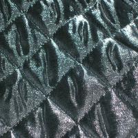 Doublure matelassee argentee et noire 2 