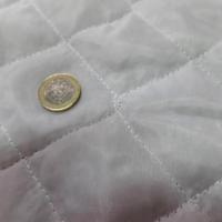 Doublure matelassee fine blanc pur 1