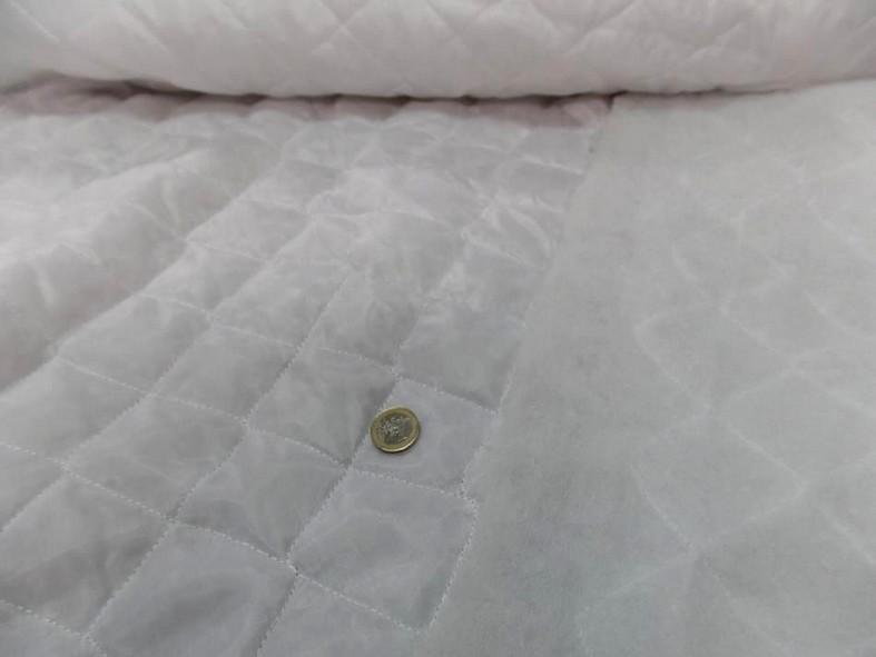 Doublure matelassee fine blanc pur 3